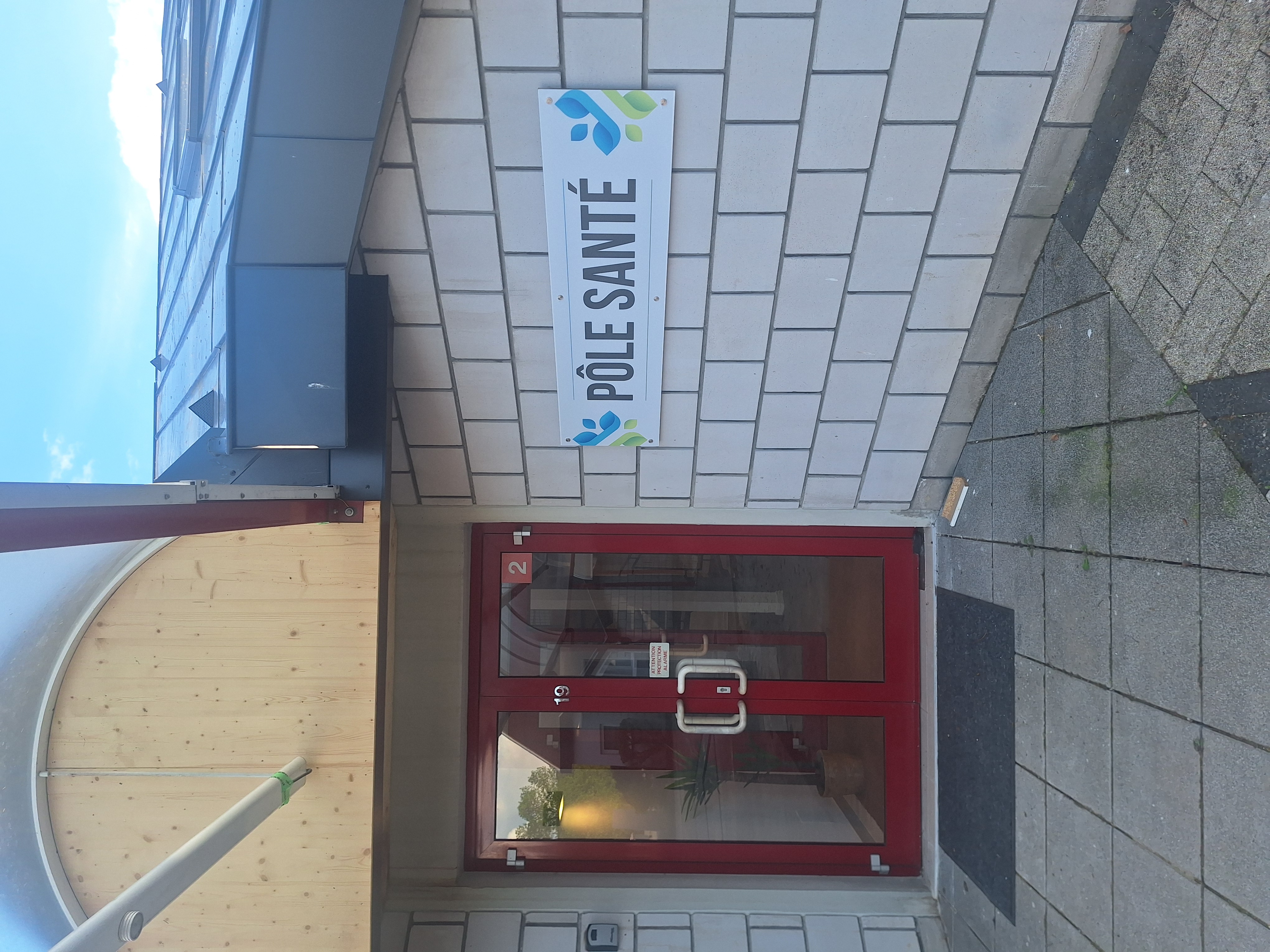 Entrée du Pôle Santé de Vendenheim